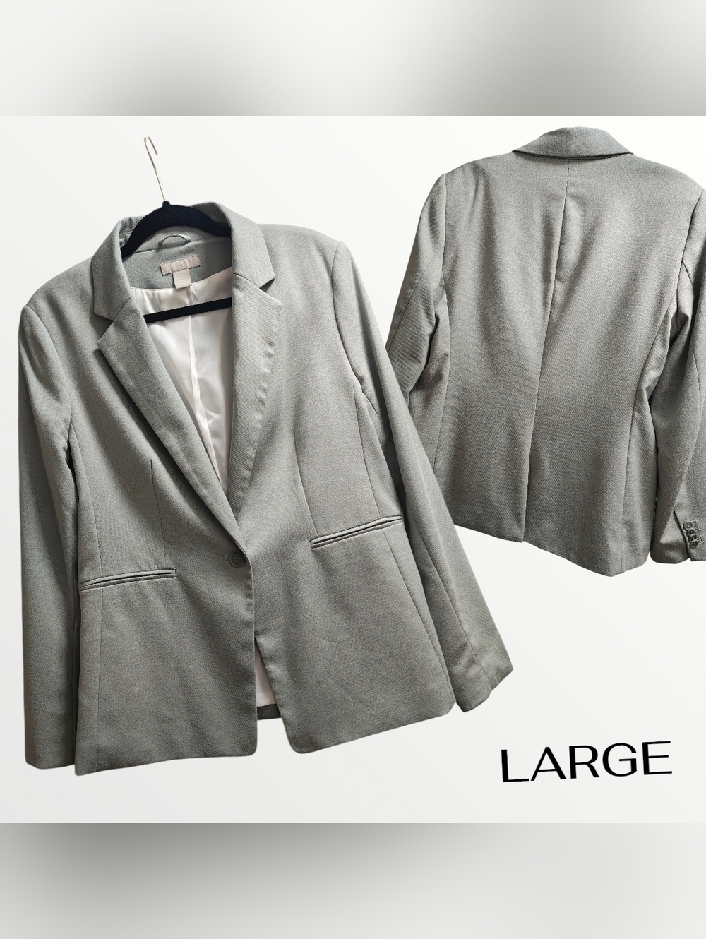 H&M Sage Green Blazer Jacket
